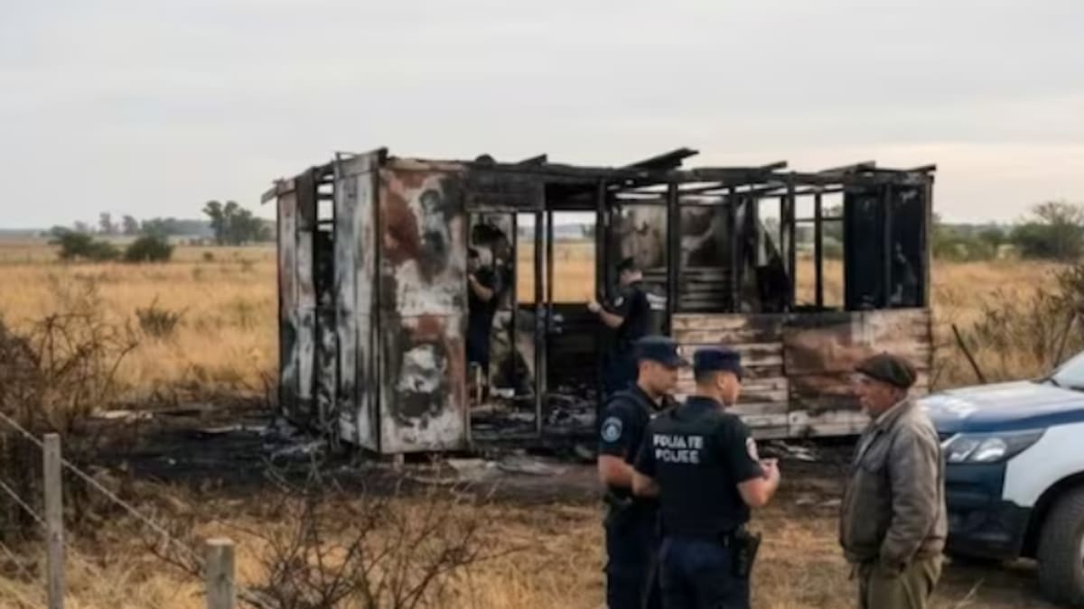 Macabro hallazgo en Santa Fe: encontraron los cuerpos calcinados de dos trabajadores rurales