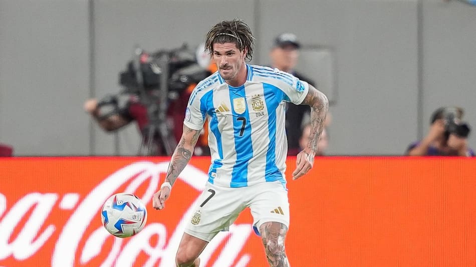 Rodrigo De Paul. Foto: X Argentina