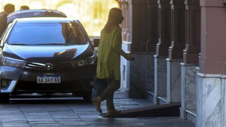 Sabina Frederic en Casa Rosada, AGENCIA NA