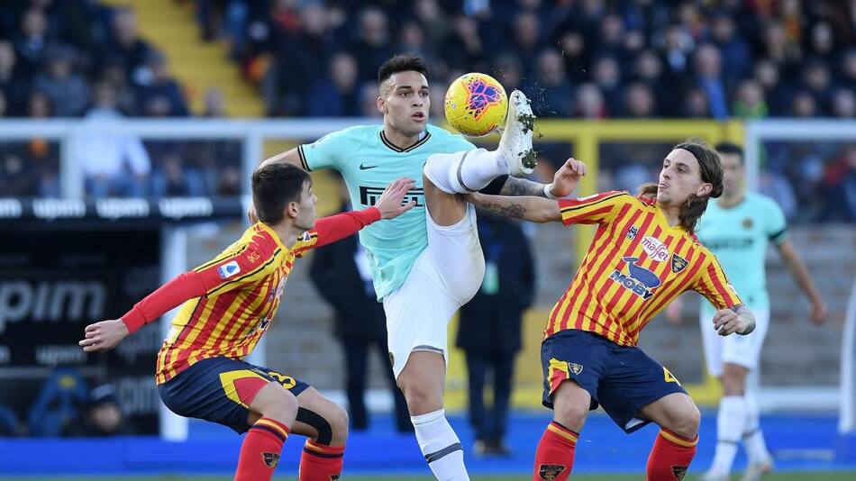 Inter vs Lecce, Serie A, fútbol italiano
