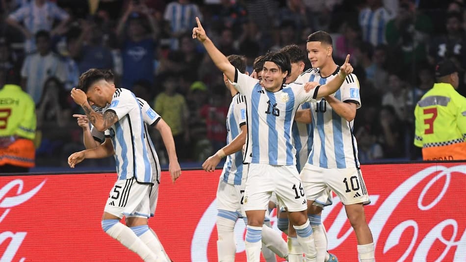 Mundial Sub 20, Argentina vs. Guatemala. Foto: Telam.