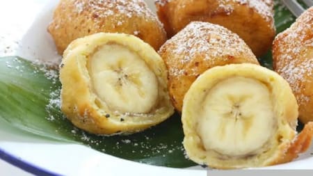 Buñuelos de banana. Foto: Aires de Santa Fe