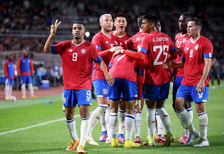 Selección de Costa Rica. Foto: REUTERS.