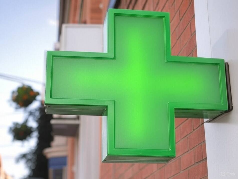 Farmacia. Foto: Grok.