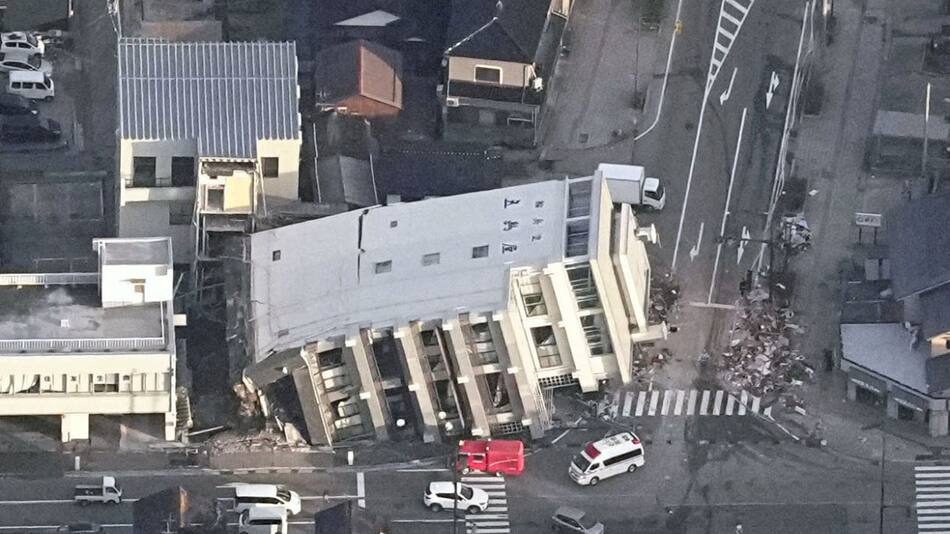 Terremoto en Japón. Foto: Reuters.
