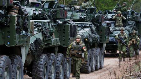 Guerra en Ucrania, armamento. Foto: REUTERS