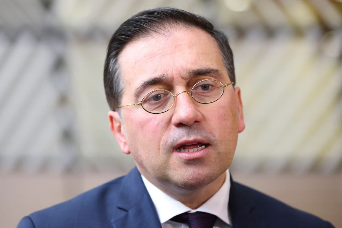El ministro español de Asuntos Exteriores, José Manuel Albares. Foto: Reuters