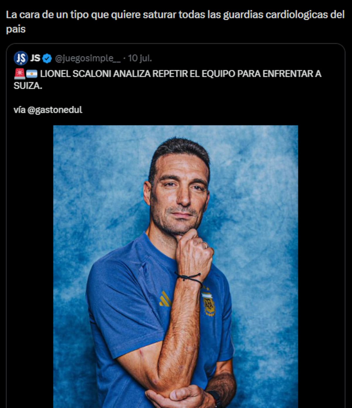 Memes de Argentina vs Suiza.
