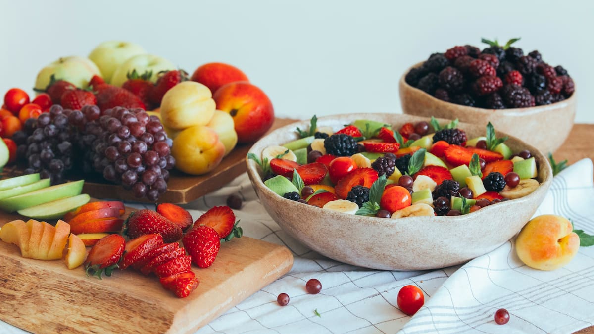 Ensalada de frutas.