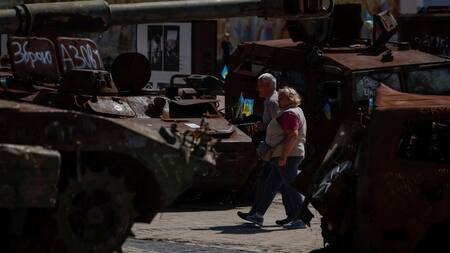 Guerra en Ucrania. Foto: Reuters.