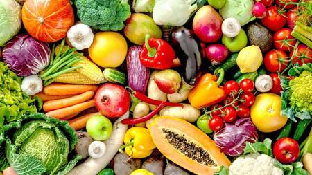 Frutas y verduras, dietas