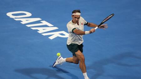 Roger Federer en Doha