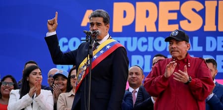 Nicolás Maduro y Daniel Ortega.