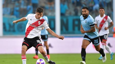 Belgrano vs River, Liga Profesional. Foto: NA