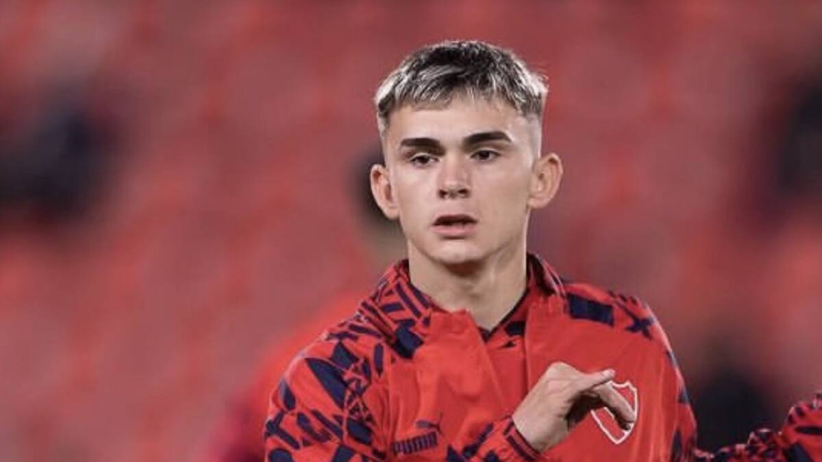 Santiago López en Independiente.