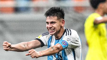 Claudio Echeverri. Foto: NA