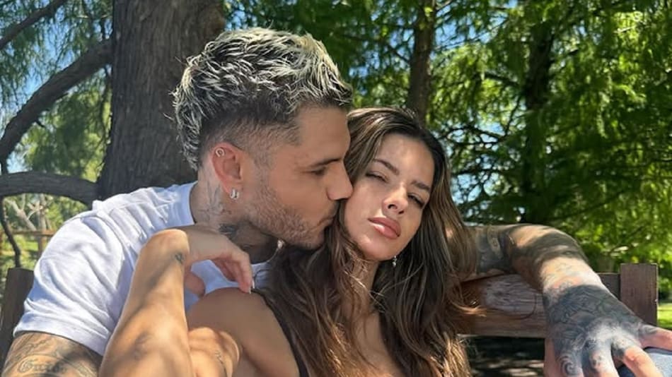 Mauro Icardi y Eugenia China Suárez. Foto: Instagram @mauroicardi