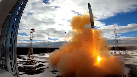 Pruebas con el SATÁN 2. Foto: Reuters.