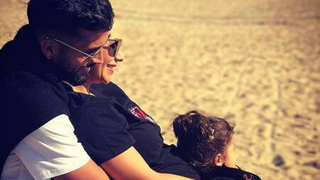 Ezequiel Garay y Tamara Gorro