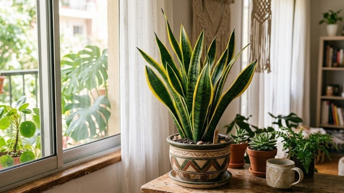 Con la llegada de septiembre y el inicio de la primavera, la lengua de suegra (Sansevieria) encuentra las condiciones ideales para volver a crecer con fuerza.