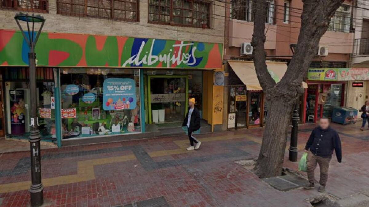 Juguetería en Mendoza. Foto: Google Maps.