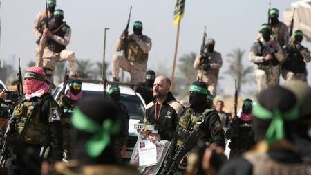 Iair Horn, rehén argentino liberado por Hamás. Foto: Reuters (Hatem Khaled)