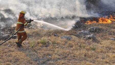 Incendios en Córdoba. Foto: @4PAgenda