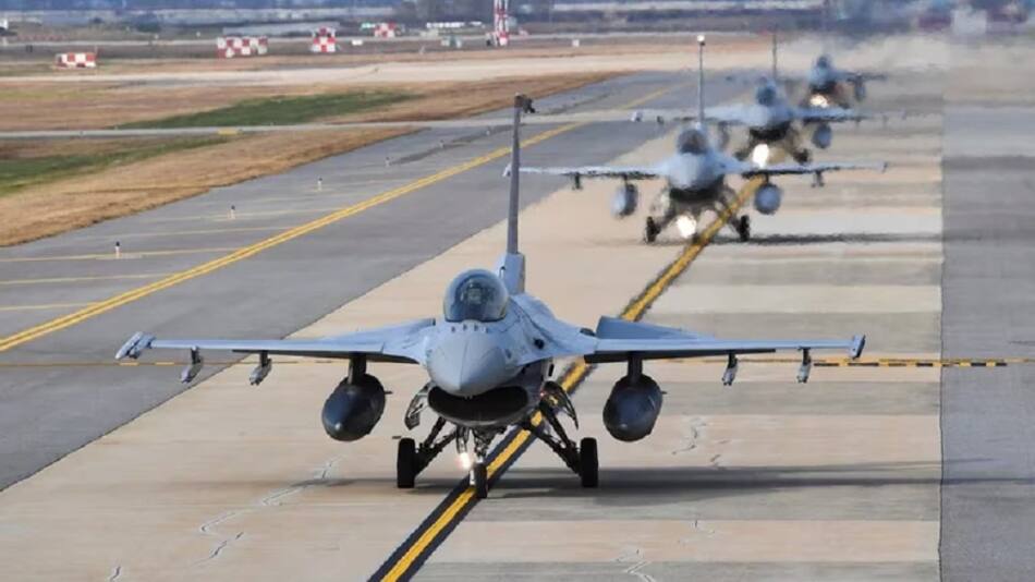 Aviones de combate de Corea del Sur. Foto: Reuters.