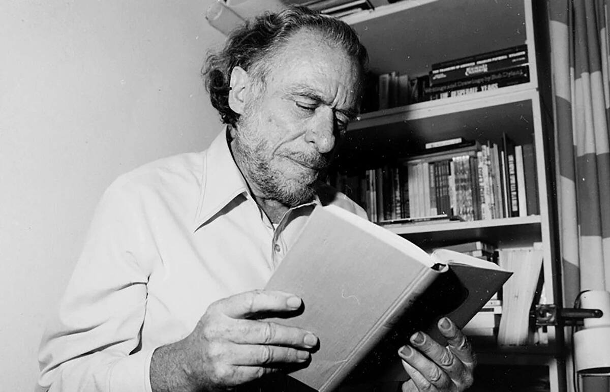 Charles Bukowski, escritor y poeta.