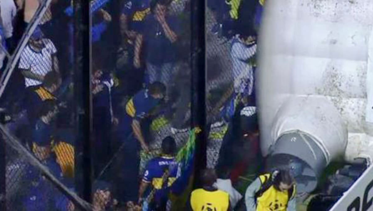 Boca vs. River - Gas pimienta