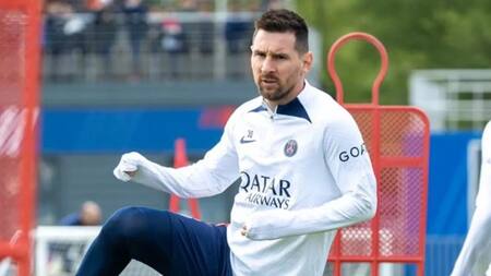Messi se reincorporó a los entrenamientos del PSG. Foto: Prensa PSG