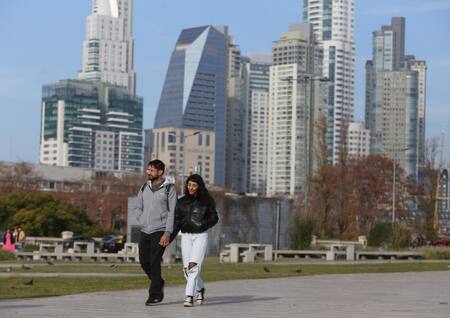 Clima, otoño, invierno, frío. Foto: NA.