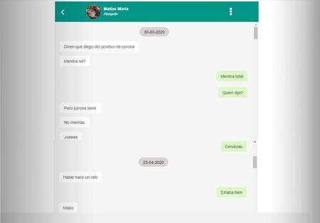 Muerte de Diego Maradona, audios y chats de celular de Leopoldo Luque