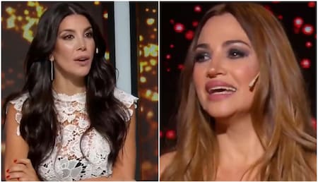 Andrea Rincón y Belén Francese. Fotos: captura Telefe.