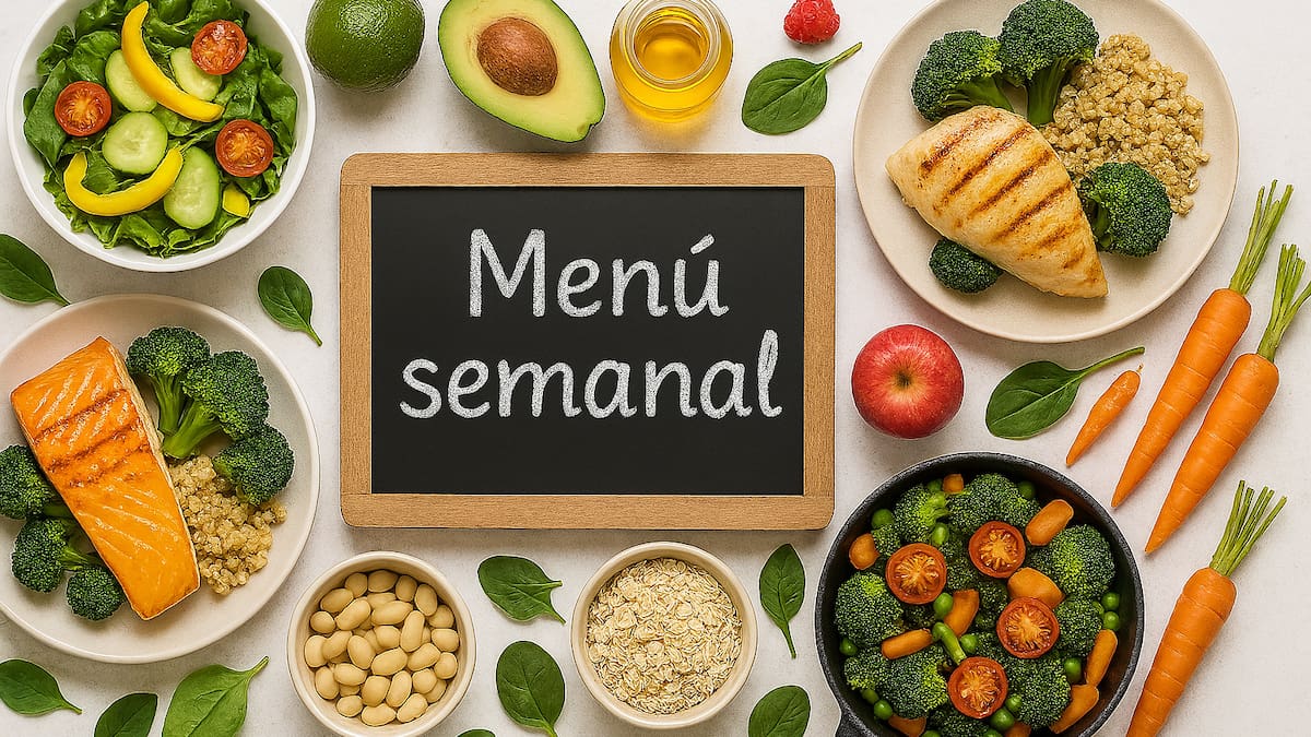 Menú semanal con recetas saludables: qué cocinar del lunes 20 al domingo 26 de abril, día por día