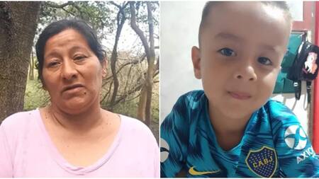 Laudelina y Loan Danilo Peña. Fotos: redes sociales.