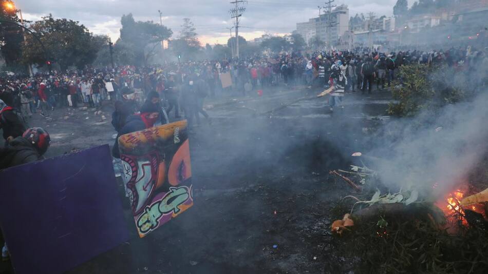 Crisis en Ecuador, movilizaciones, REUTERS