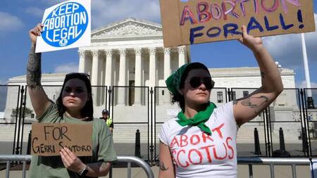 Marchas a favor del aborto en EEUU. Foto: Reuters