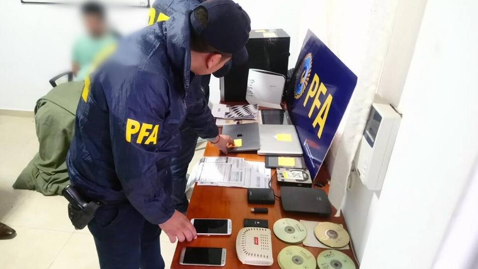 Detenido en el partido de San Martín sospechado de integrar una red internacional dedicada a la distribución de pornografía infantil, NA