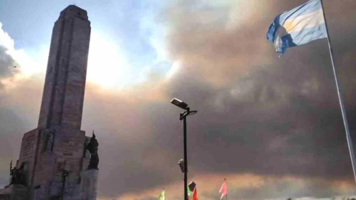 Incendios en Rosario. Foto: NA.