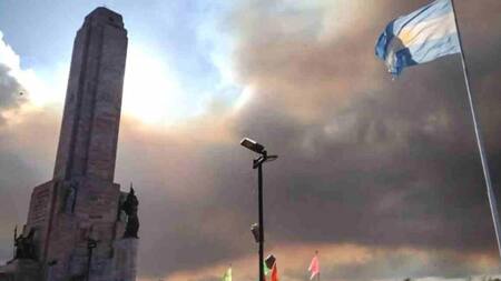 Incendios en Rosario. Foto: NA.