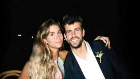 Gerard y su novia. Foto: Hola!