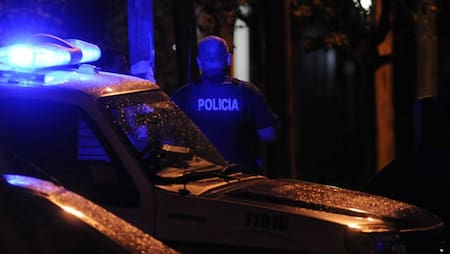 Patrullero de la Policía Bonaerense - noche
