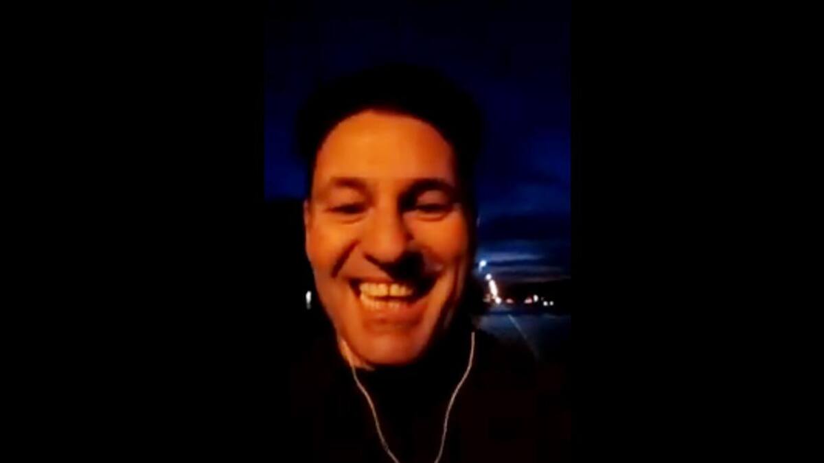 Ciclista que fue detenido en Córdoba por romper la cuarentena por coronavirus, AGENCIA NA