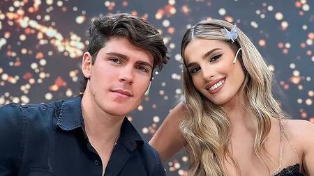 Marcos Ginocchio y Julieta Poggio. Foto: Instagram.