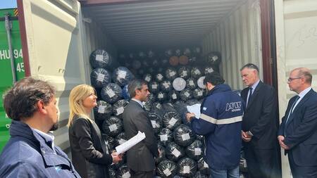 Operativo conjunto de Aduana y AFIP, foto Aduana