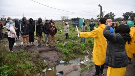 Toma de tierras en Guernica. NA