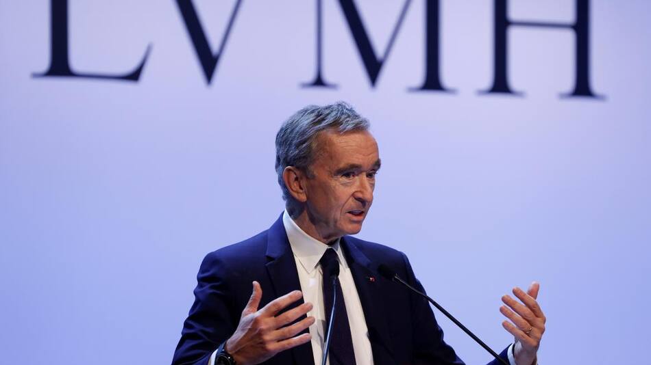 Bernard Arnault, dueño de LVMH. Foto: Reuters.