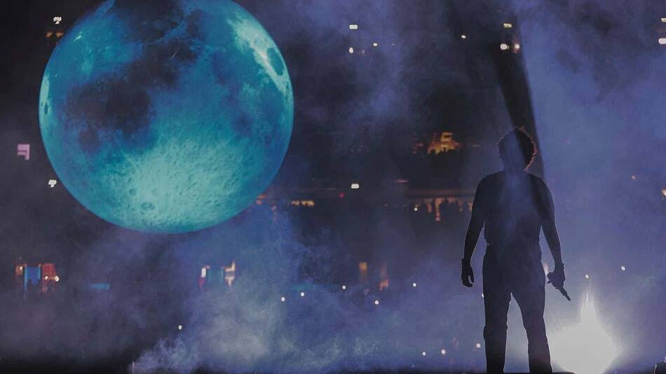 The Weeknd. Foto: Télam.