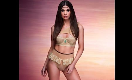 Princesas de Disney en ropa interior